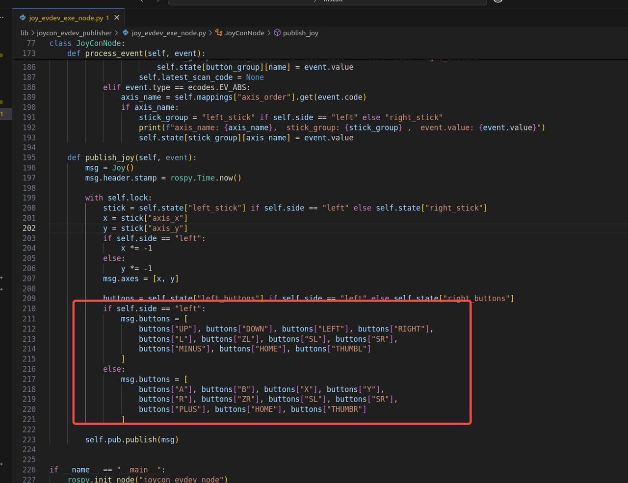 R1_Lite_Teleop_remap_bluetooth_controller_buttons